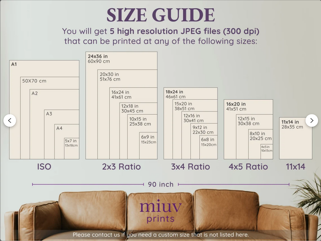 Abstract Pastel Art Print - Digital Print Modern Pink Green Painting - Contemporary Wall Decor Poster